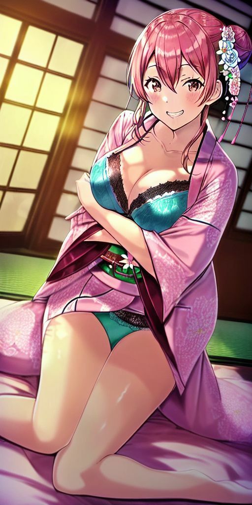 AIイラスト集「由比ヶ浜○衣・784枚」