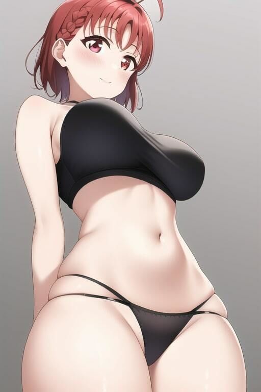 サンプル画像1:「健全な」高海千歌2(歪) [d_257595]