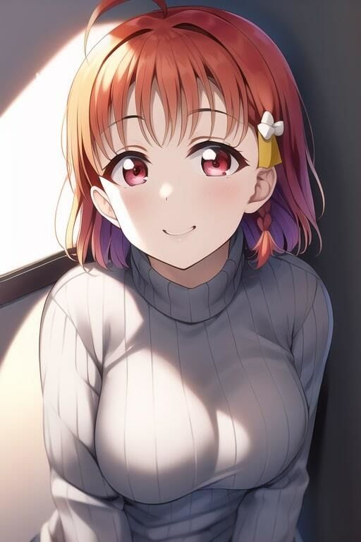 サンプル画像3:「健全な」高海千歌2(歪) [d_257595]