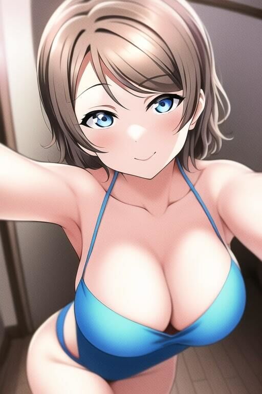 サンプル画像2:「健全な」渡辺曜(歪) [d_257602]