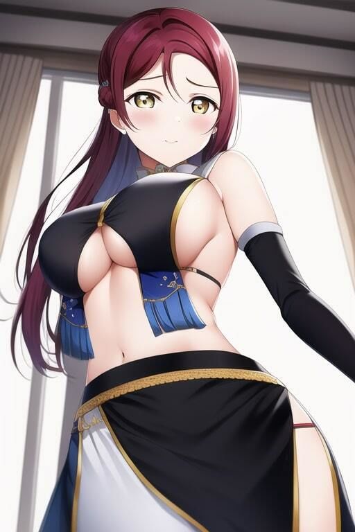 サンプル画像1:「健全な」桜内梨子2(歪) [d_257653]