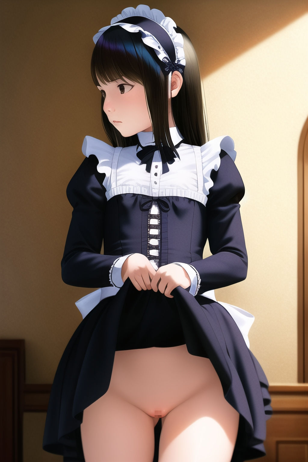 サンプル画像4:ご主人様サイテー。(ジャングルジム) [d_257796]