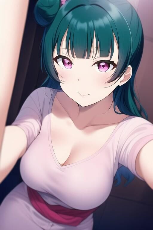 サンプル画像1:「健全な」津島善子(歪) [d_257799]