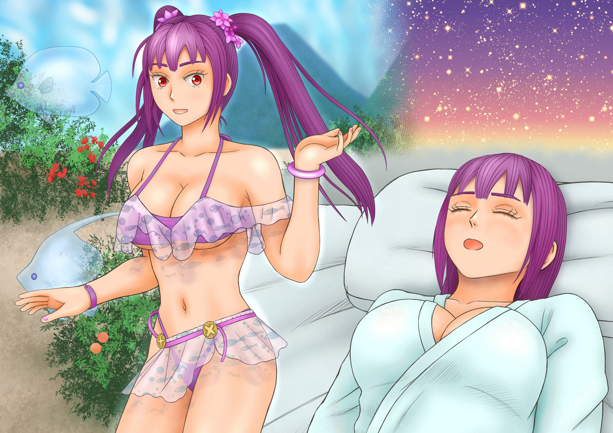 サンプル画像1:女流漫画家の新婚生活(団哲夫) [d_257848]