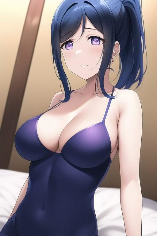 サンプル画像2:「健全な」松浦果南(歪) [d_257877]