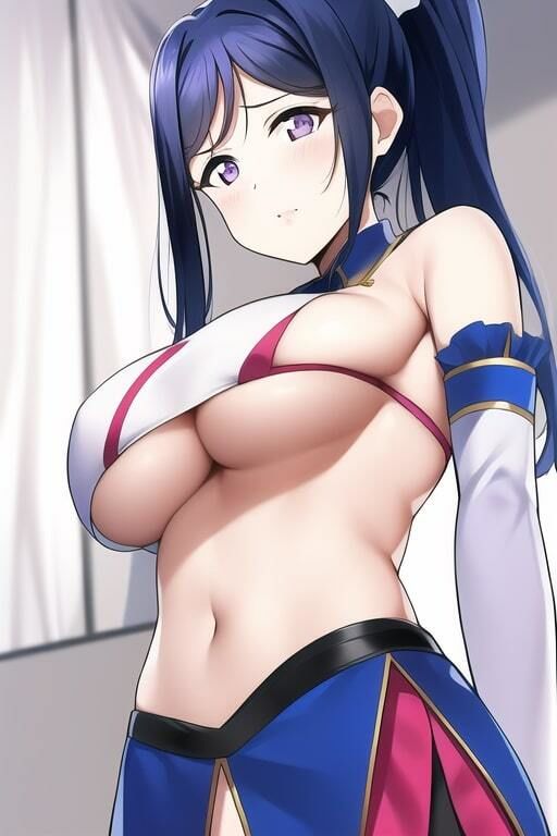 サンプル画像1:「健全な」松浦果南2(歪) [d_257886]