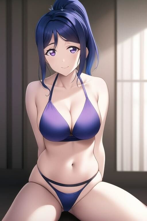 サンプル画像5:「健全な」松浦果南2(歪) [d_257886]