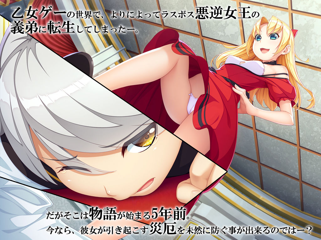 サンプル画像1:乙女ゲーの悪逆女王を嫁にするためには。(Mケイフ) [d_258053]