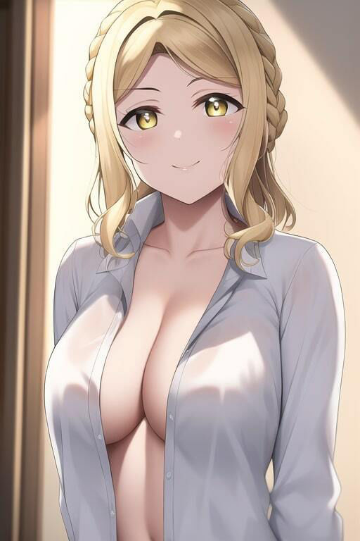 サンプル画像2:「健全な」小原鞠莉(歪) [d_258093]