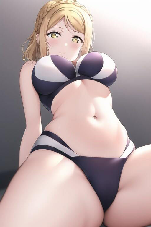 サンプル画像3:「健全な」小原鞠莉(歪) [d_258093]