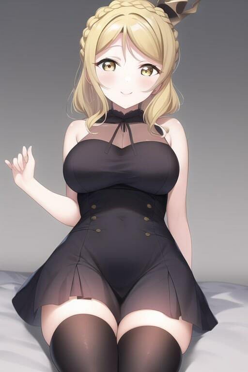 サンプル画像5:「健全な」小原鞠莉(歪) [d_258093]