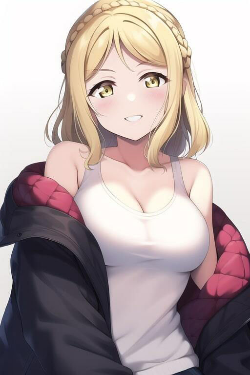 サンプル画像2:「健全な」小原鞠莉2(歪) [d_258098]