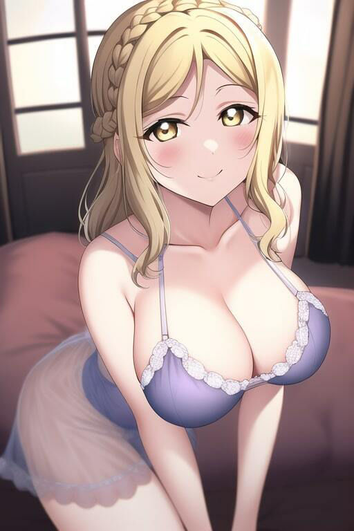 サンプル画像3:「健全な」小原鞠莉2(歪) [d_258098]