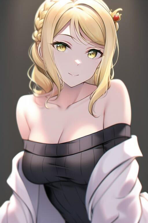 サンプル画像4:「健全な」小原鞠莉2(歪) [d_258098]