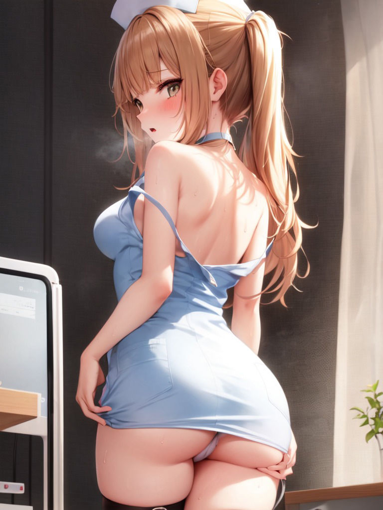 サンプル画像2:えっちなロリナースたちのCG集(ぽりっしゅ本舗) [d_258112]