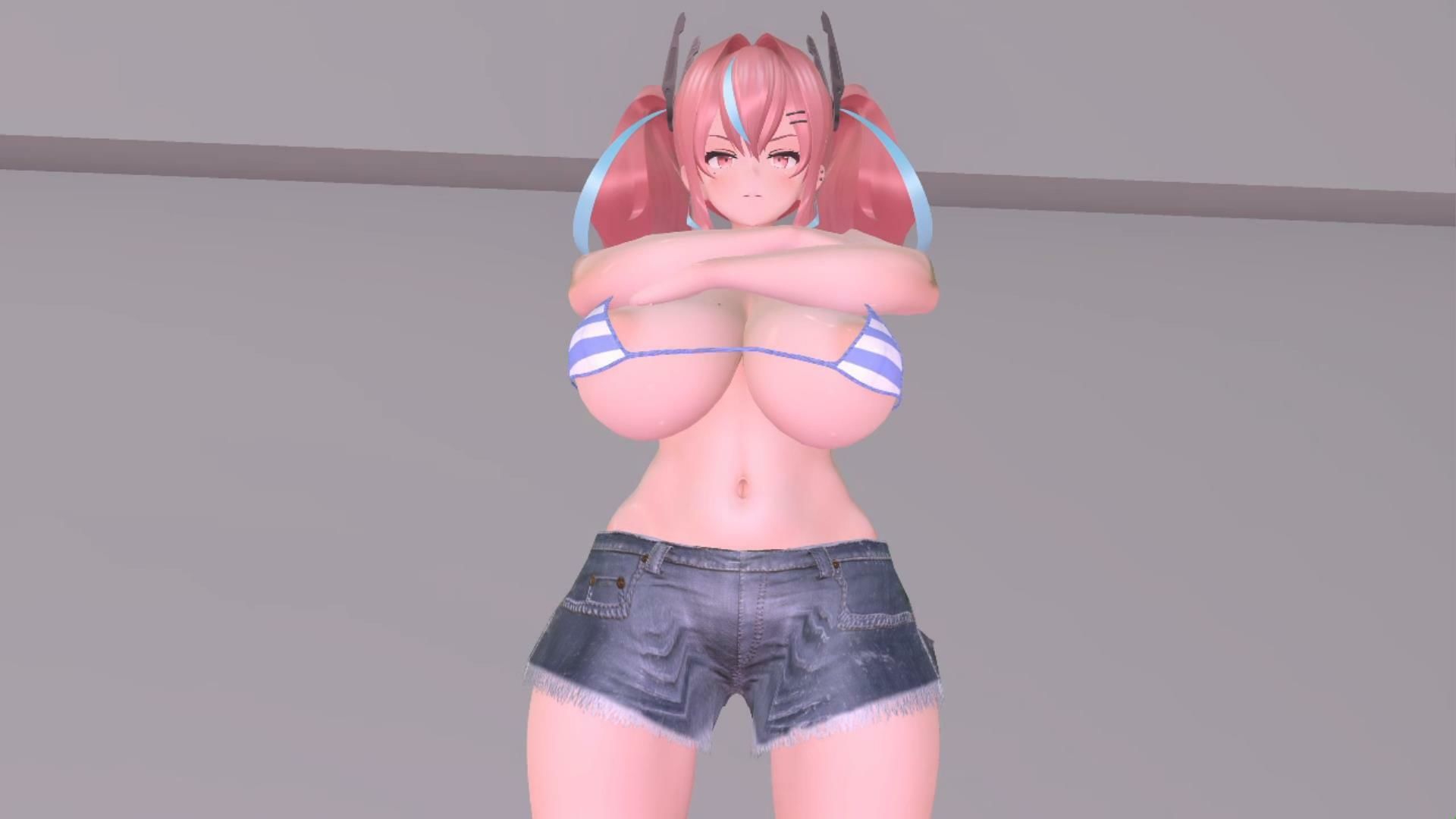 サンプル画像1:試験勉強中の俺と遊びに来たデカ乳の義理姉(アトリエΨクスカ) [d_258133]