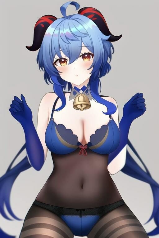 サンプル画像2:原神CG集 甘雨(夢海ルナ) [d_258176]