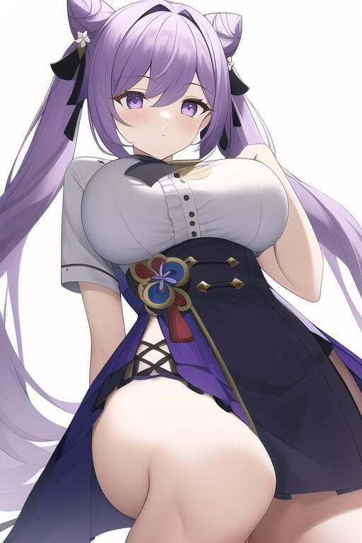 サンプル画像2:「健全な」刻晴2(歪) [d_258184]