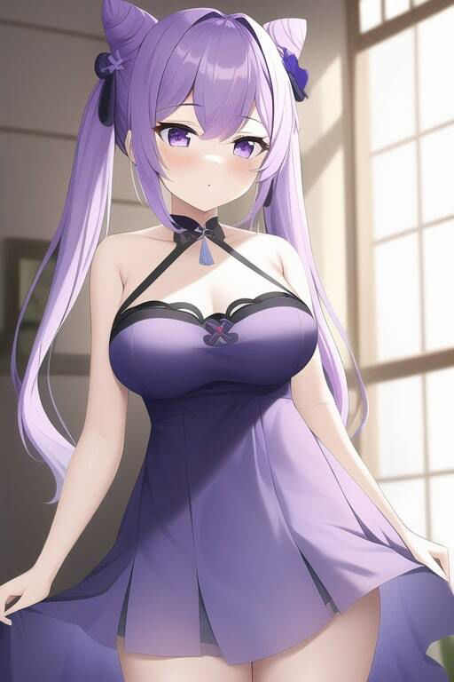 サンプル画像5:「健全な」刻晴2(歪) [d_258184]