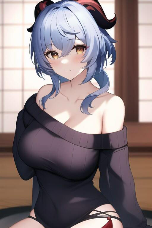 サンプル画像3:「健全な」甘雨2(歪) [d_258214]