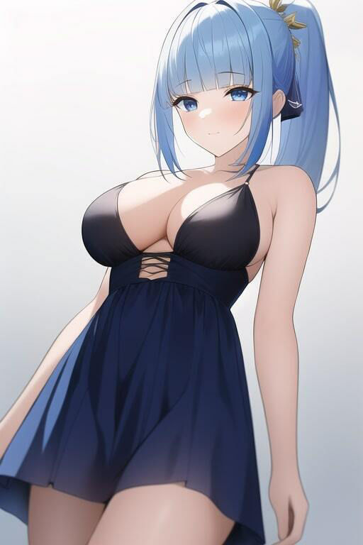 サンプル画像1:「健全な」神里綾華2(歪) [d_258218]