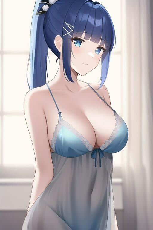 サンプル画像2:「健全な」神里綾華2(歪) [d_258218]