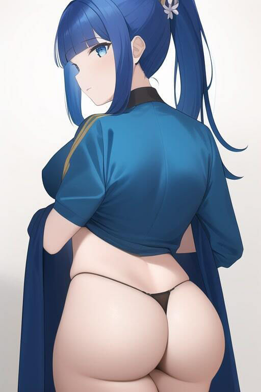 サンプル画像5:「健全な」神里綾華2(歪) [d_258218]