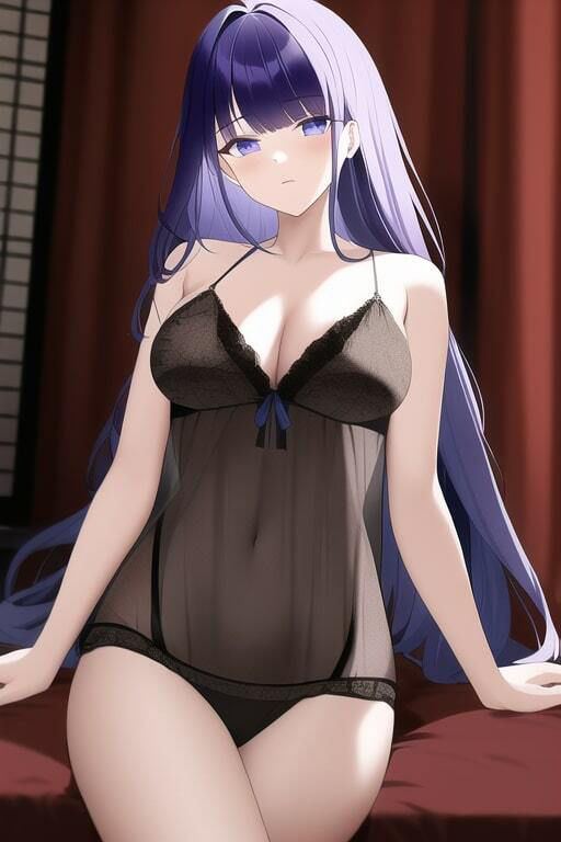 サンプル画像2:「健全な」雷電将軍2(歪) [d_258219]