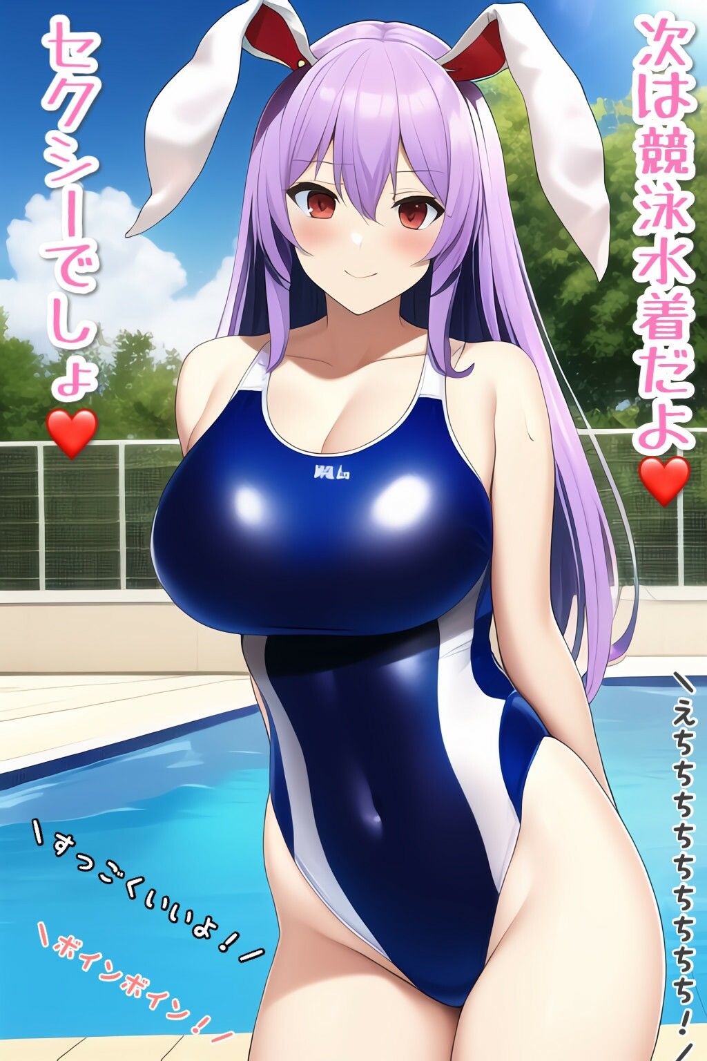 サンプル画像3:優曇華院ぴっちり衣装撮影会(ピッチリスキー) [d_258428]