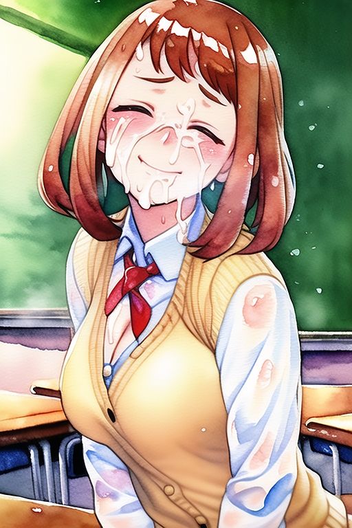 サンプル画像4:毎日笑顔で顔射させてくれるガールズヒーローの彼女(Unwatched) [d_258442]