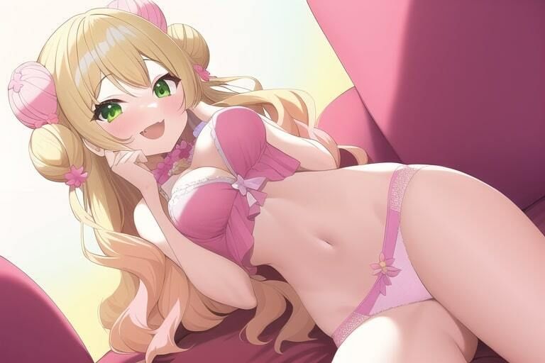 サンプル画像4:ホロライブ 桃鈴ね◯と個別撮影会をしたらパンチラし過ぎなイラスト画像集100枚(カナリヤ工房) [d_258463]