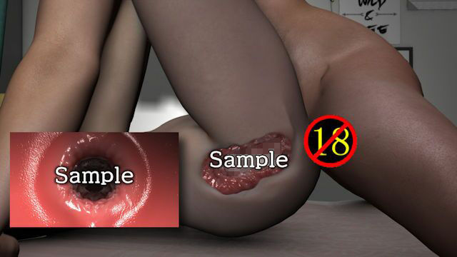 サンプル画像3:私の断面、見て下さい。(ChapterX) [d_258471]