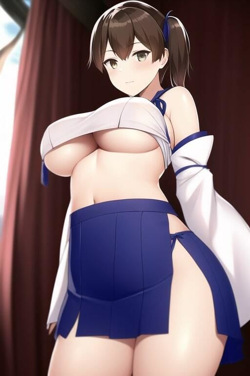 サンプル画像5:「健全な」加賀2(歪) [d_258554]