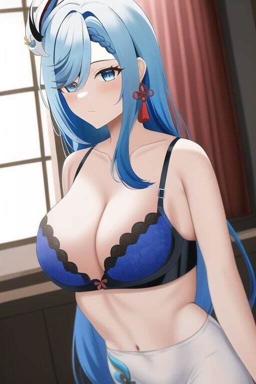 サンプル画像1:原神CG集 申鶴(夢海ルナ) [d_258604]