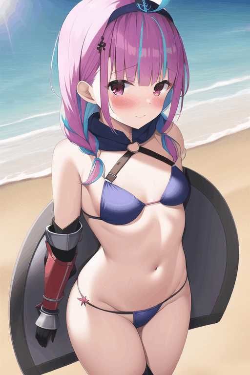 サンプル画像5:湊あ◯あと南のビーチで二人きりの1日秘密のデート(カナリヤ工房) [d_258733]