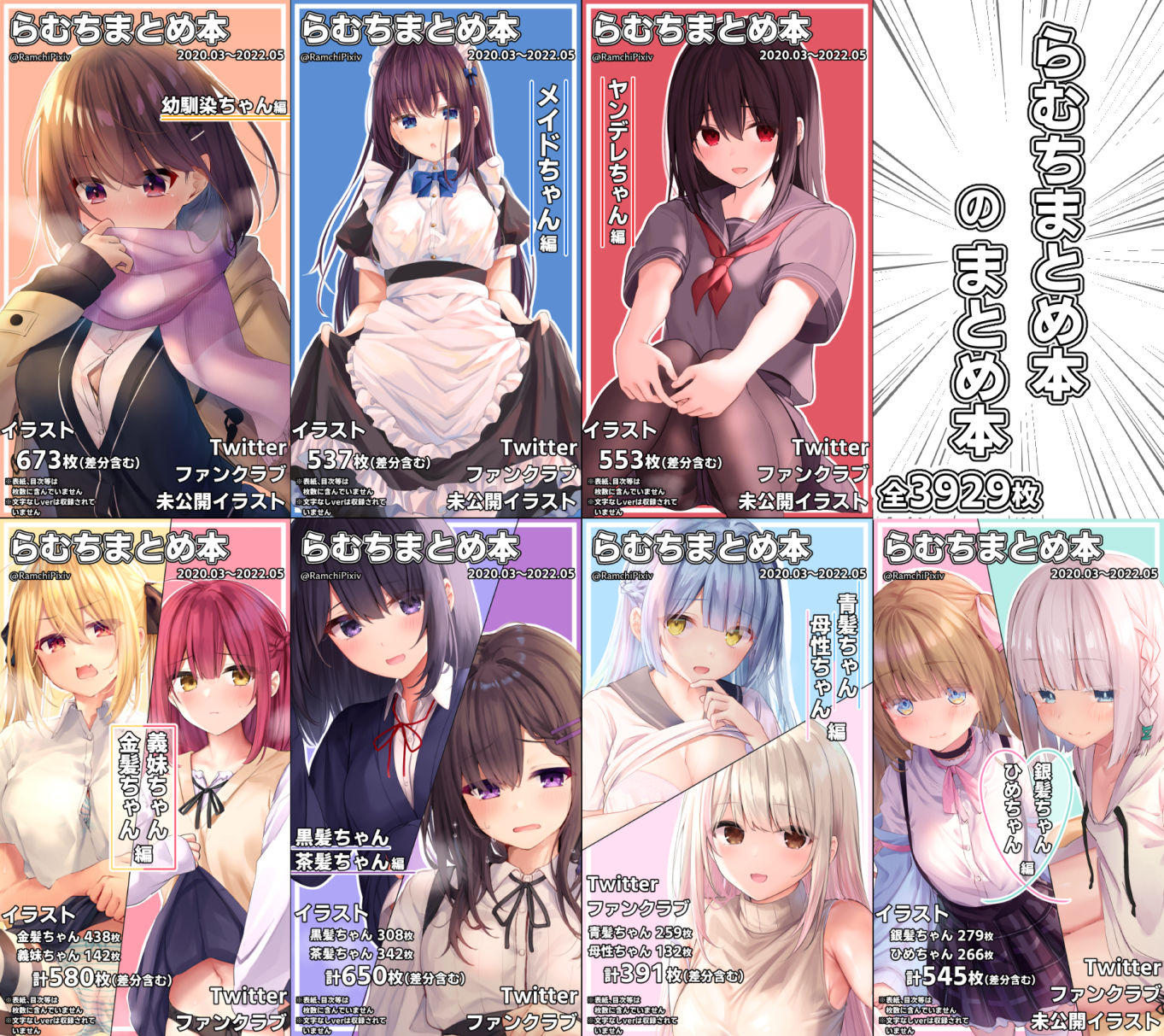 サンプル画像1:らむちまとめ本のまとめ本(むちむちねこ) [d_258834]