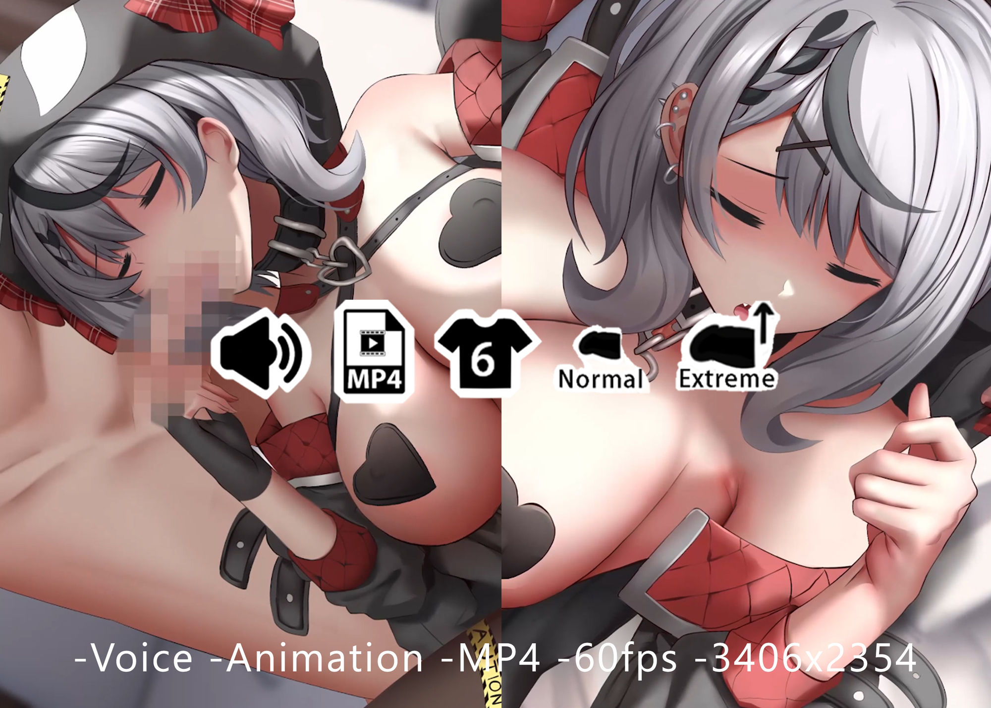 サンプル画像1:沙花叉 – 同人動画 （ぎんハハ）2023(ぎんハハ) [d_258932]