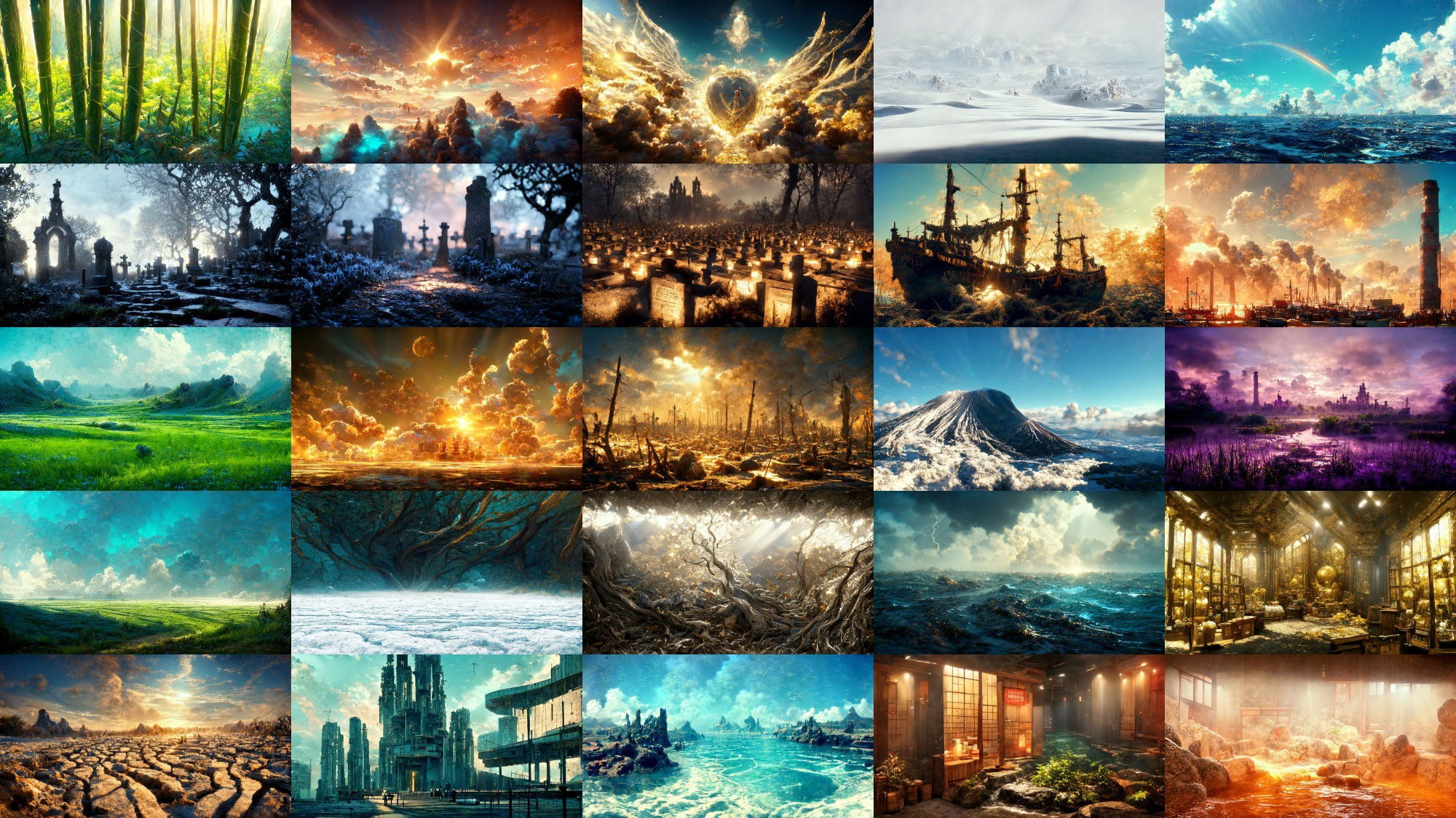 サンプル画像3:【ファンタジー系リアル調】著作権フリーの高解像度背景（画像100枚）(Game Material Store) [d_258968]