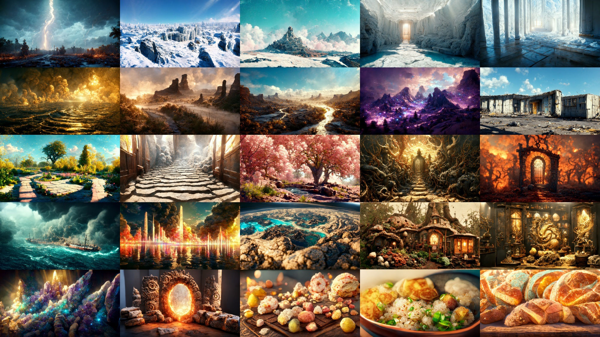 サンプル画像4:【ファンタジー系リアル調】著作権フリーの高解像度背景（画像100枚）(Game Material Store) [d_258968]