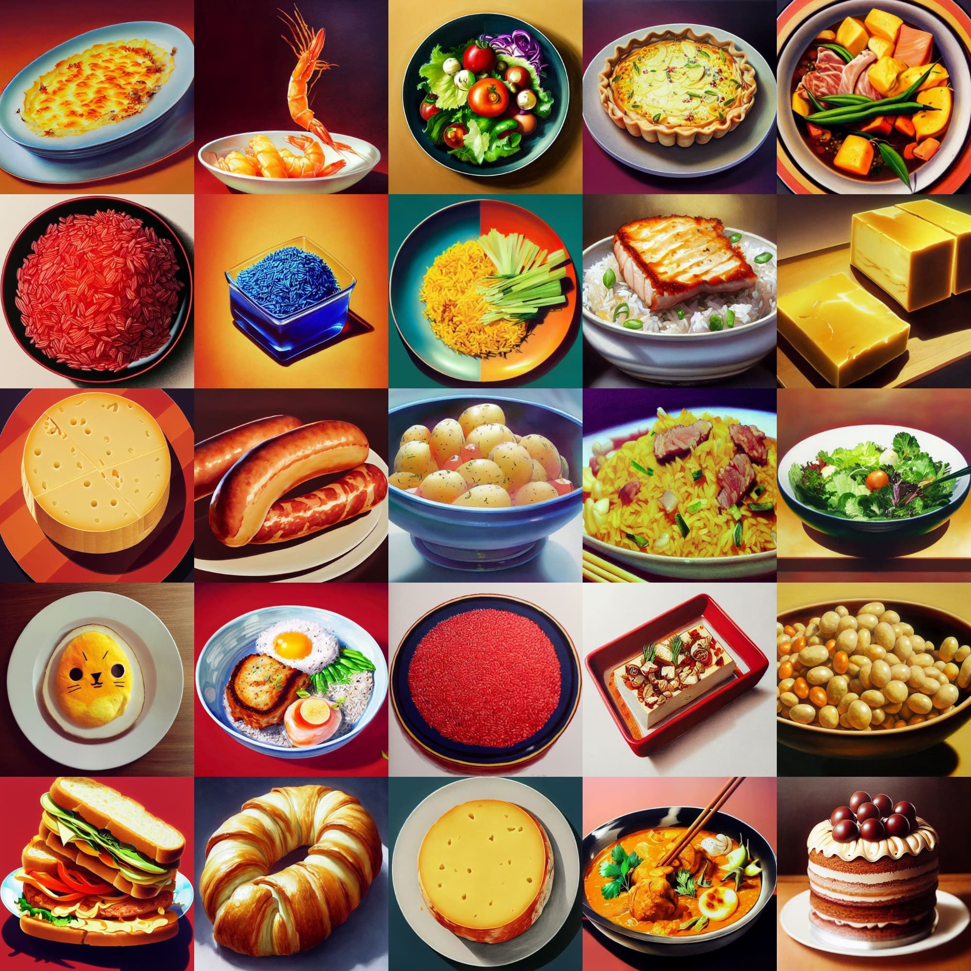 サンプル画像2:【食べ物と飲み物】著作権フリーの高解像度イラスト素材（画像100枚）(Game Material Store) [d_258982]