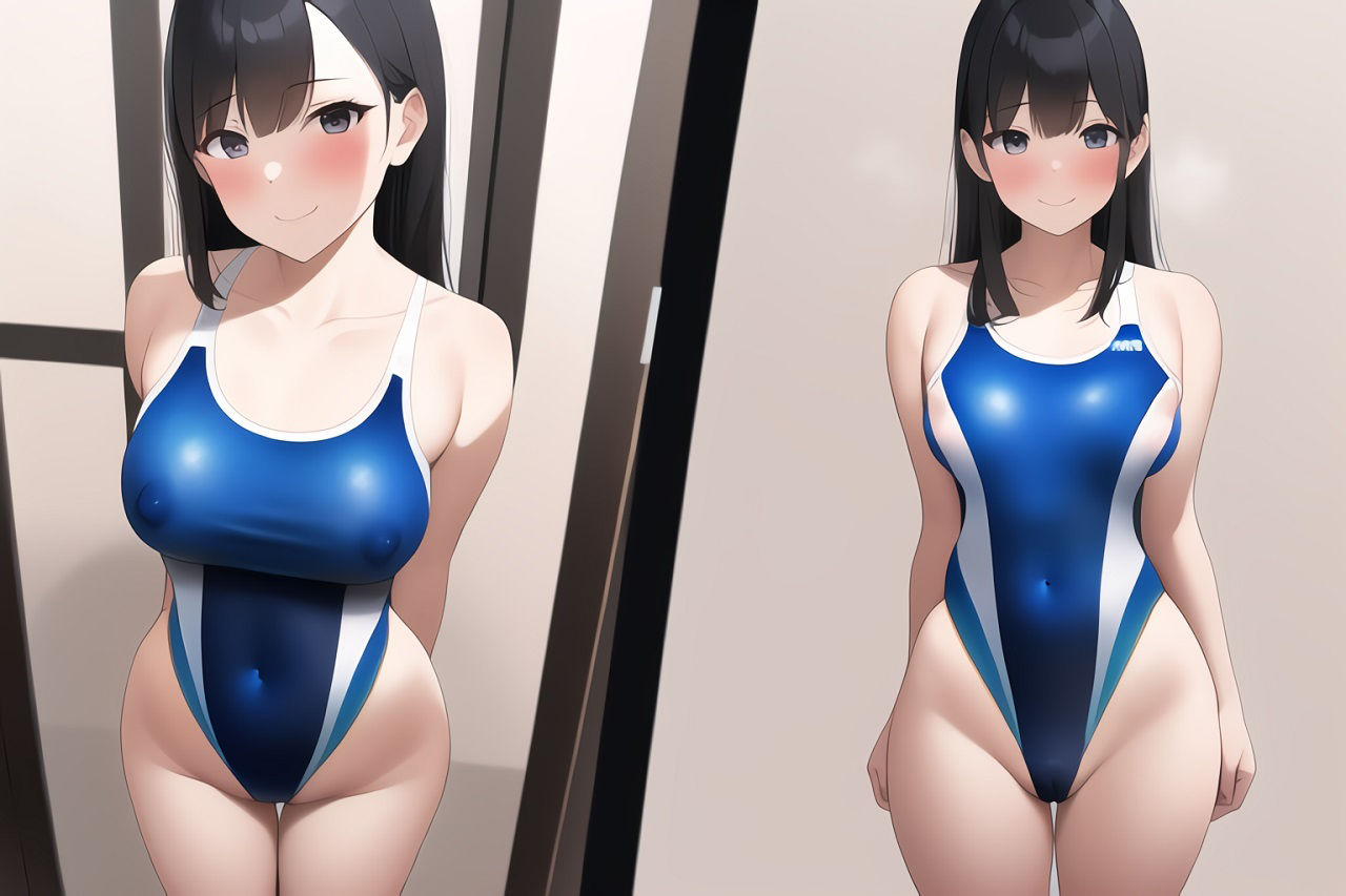 サンプル画像1:競泳水着の女の子 Vol.1(ありす工房) [d_258991]