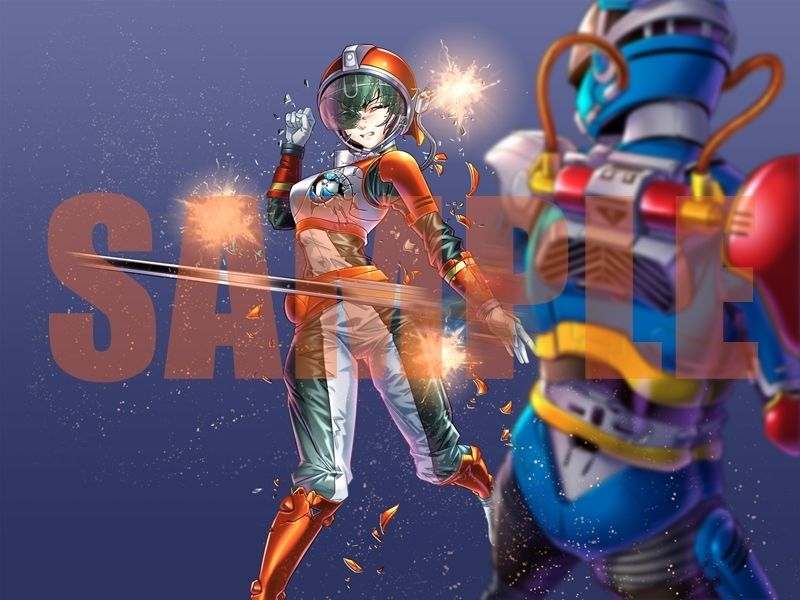 サンプル画像1:METAL BREAK！ DEEP RED(降臨社) [d_259021]