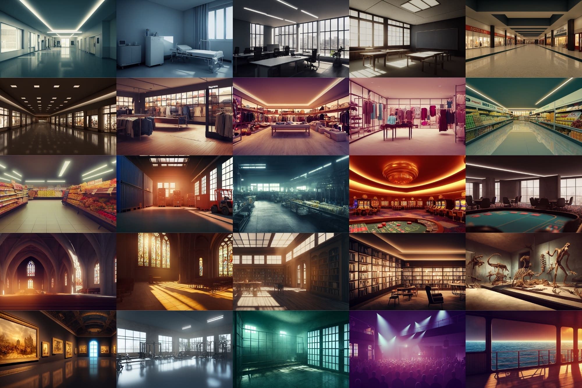 サンプル画像4:【現代系リアル調】著作権フリーの高解像度背景（画像100枚）(Game Material Store) [d_259075]