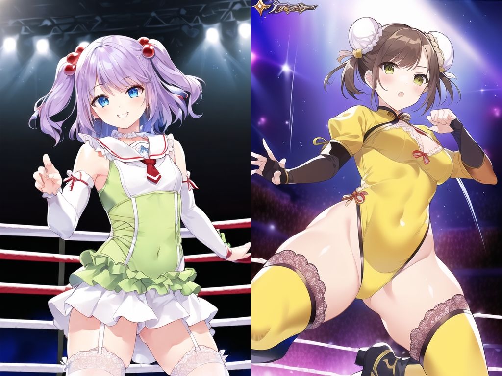 サンプル画像3:AIレッスルエンジェルスCG集(mugi) [d_259116]