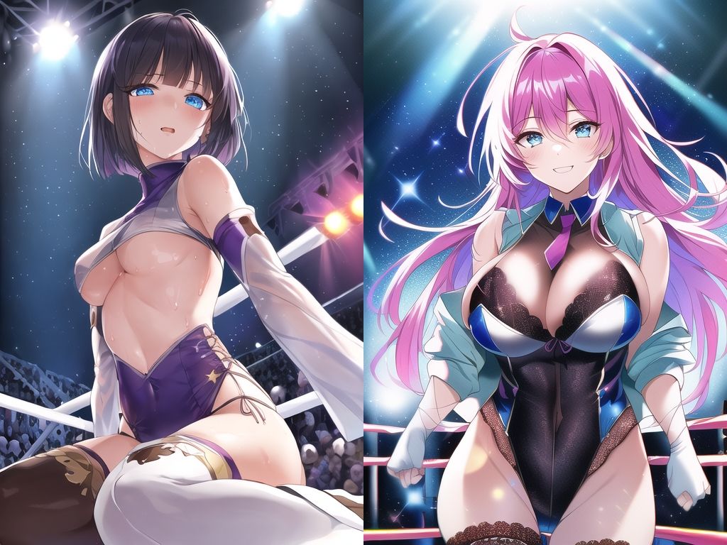 サンプル画像4:AIレッスルエンジェルスCG集(mugi) [d_259116]