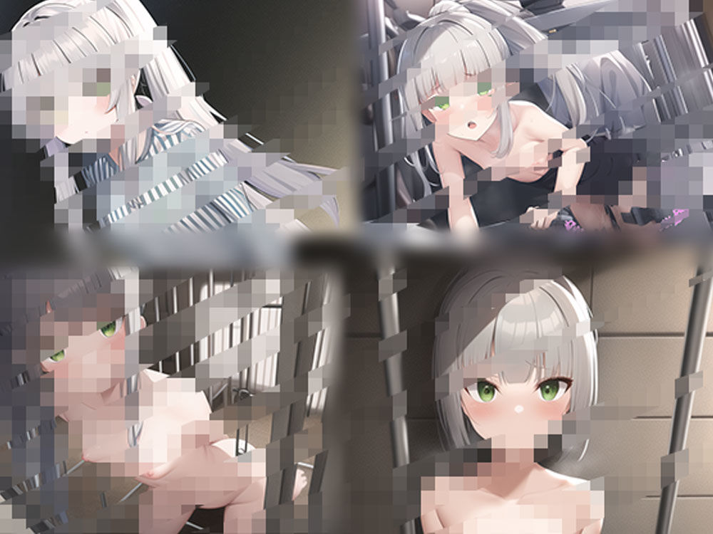 サンプル画像5:【大人のおもちゃメーカー秘密の拘束、快感、監獄】『白銀空沙 編』(りはーと) [d_259117]