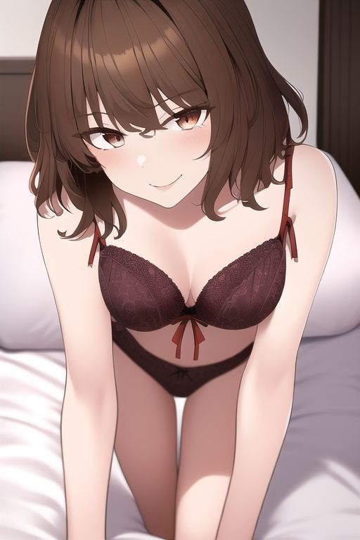 サンプル画像2:東方風アイドル級茶髪美女、セクシーランジェリー詰め合わせ(白雪くるみ) [d_259561]