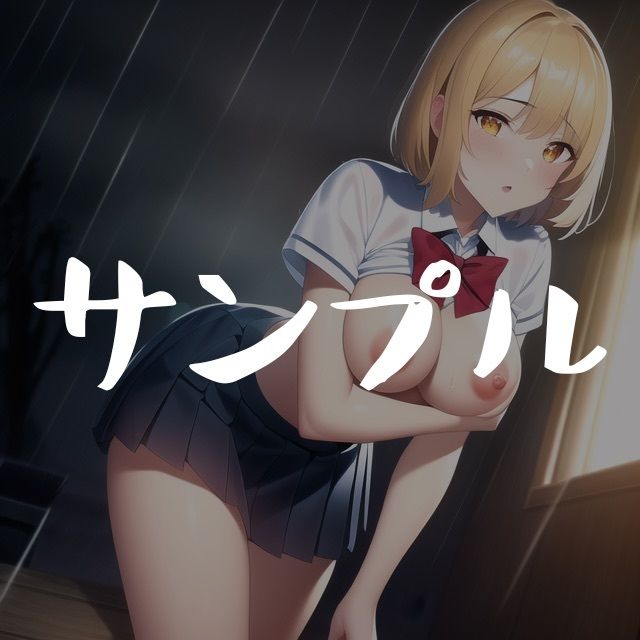 サンプル画像2:金髪エロ女子校生(サンフィッシュ) [d_259630]