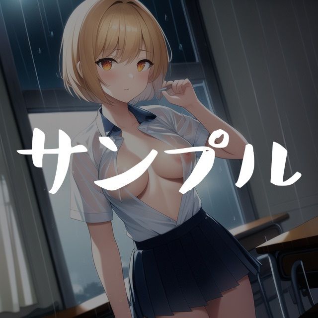 サンプル画像5:金髪エロ女子校生(サンフィッシュ) [d_259630]