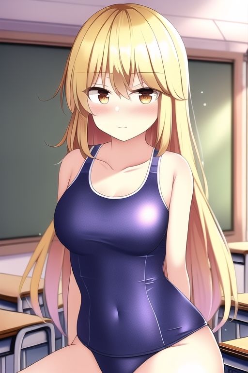 サンプル画像1:東方風金髪美女、スクール水着詰め合わせ(宮倉まどか) [d_259749]